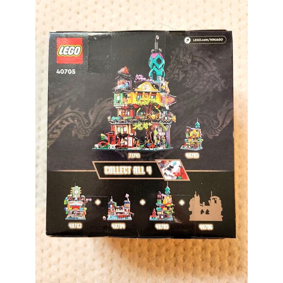 NISB LEGO Ninjago 40705 Micro City Gardens Limited Edition Set RETIRED - Picture 3 of 7